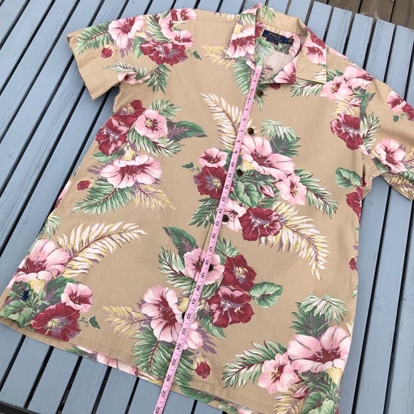 PRL - FLORAL CAMP SHIRT - Picture 3 of 7
